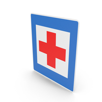 Icelandic First Aid Station Sign PNG & PSD Images