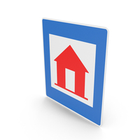 Icelandic Sign Emergency Shelter PNG & PSD Images
