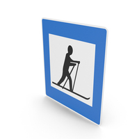 Icelandic Sign Cross Country Ski Area PNG & PSD Images
