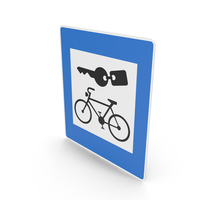 Icelandic Sign Bike Rental PNG & PSD Images