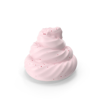 Strawberry Whipped Cream PNG & PSD Images