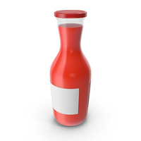 Tomato Juice Bottle PNG & PSD Images