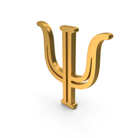 Out Line Science Psychology Icon Gold PNG & PSD Images