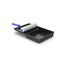 Paint Roller And Tray PNG & PSD Images