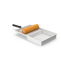 Paint Roller And Tray PNG & PSD Images