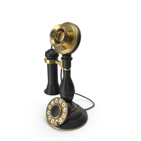 Antique Rotary Telephone PNG & PSD Images