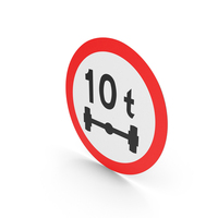 Polish Sign Weight Limit Per Axle PNG & PSD Images