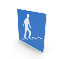 Icelandic Sign Pedestrian Overpass To The Right PNG & PSD Images
