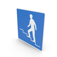 Icelandic Sign Pedestrian Overpass To The Left PNG & PSD Images