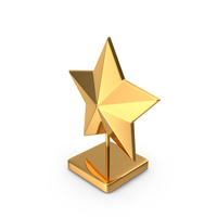 Gold Decorative Star PNG & PSD Images