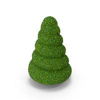Stylized Spiral Bush PNG & PSD Images
