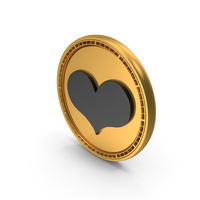 Heart Round Symbol PNG & PSD Images