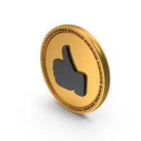 Thumbs Up Round Symbol PNG & PSD Images