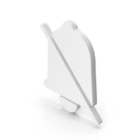 Block Notiication Bell Icon PNG & PSD Images