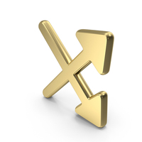 Crossover Arrows Symbol PNG & PSD Images