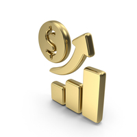 Increased Revenue Symbol PNG & PSD Images
