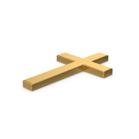 Gold Christian Cross PNG & PSD Images