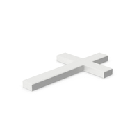 White Christian Cross PNG & PSD Images