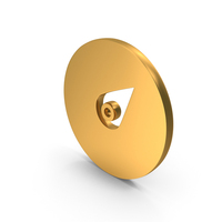 Gold Compass Icon PNG & PSD Images