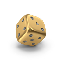 Gold Dice PNG & PSD Images