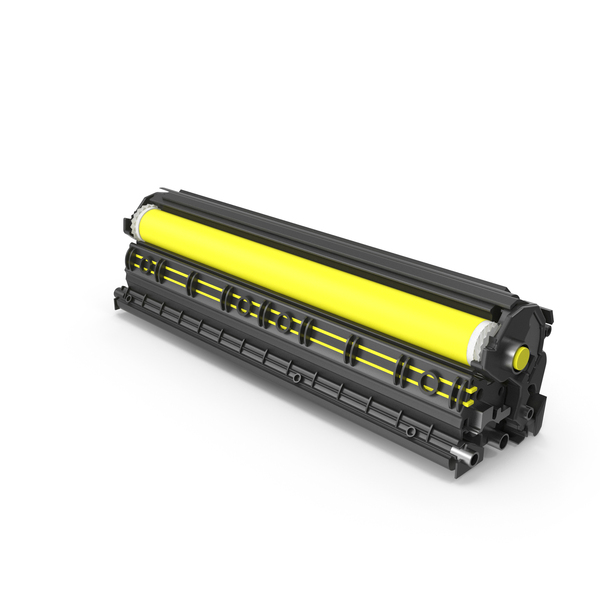 Yellow Toner Cartridge PNG & PSD Images