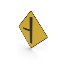 Irish Side Road Left Sign PNG & PSD Images