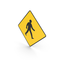 Irish Sign Pedestrians PNG & PSD Images