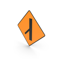 Irish Sign Merging Traffic From Left PNG & PSD Images
