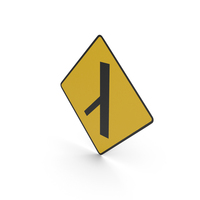 Irish Merging Traffic From Left Sign PNG & PSD Images