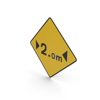 Irish Maximum Vehicle Width Sign PNG & PSD Images