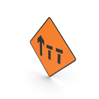Irish Sign Lanes 3 Of 3 Closed PNG & PSD Images