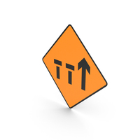 Irish Lanes 1 & 2 Of 3 Closed Sign PNG & PSD Images