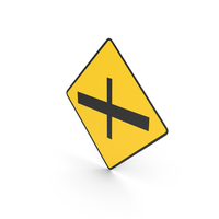 Irish Sign Crossroads On Dual way PNG & PSD Images
