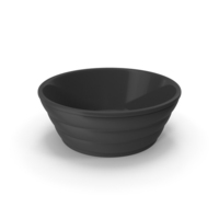 Circular Black Nuts Plate PNG & PSD Images