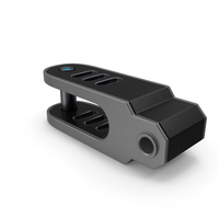 Scifi Mechanical Part Grey PNG & PSD Images