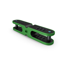 Scifi Mechanical Part Green PNG & PSD Images
