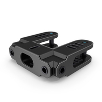 Grey SciFi Mechanical Part PNG & PSD Images