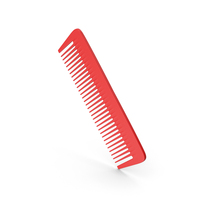 Red Hairbrush PNG & PSD Images