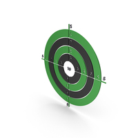 Shooting Target Green PNG & PSD Images