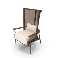 Wingman Lounge Chair PNG & PSD Images