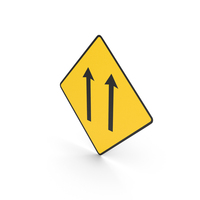 Irish Sign Two Lane Section PNG & PSD Images