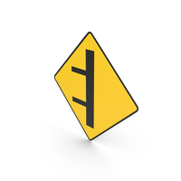 Irish Sign Two Junctions on Left PNG & PSD Images