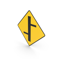 Irish Sign Staggered Junctions Left Right PNG & PSD Images