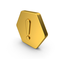 Warning Exclamation Mark Octagon Sign PNG & PSD Images