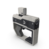 Concept Sci-Fi Gun PNG & PSD Images