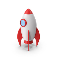 Cartoony Rocket PNG & PSD Images