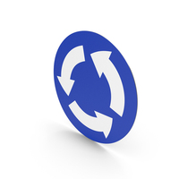 Polish Sign Roundabout PNG & PSD Images