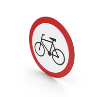 Polish Sign No Entry For Bicycles PNG & PSD Images