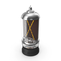Electronics Vacuum Tube Letter X PNG & PSD Images