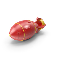 Cartoon Red Bomb PNG & PSD Images